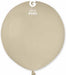 Gemar 19-Inch Latte #084 Latex Balloons, 25 Count