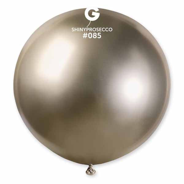 Gemar 31" Shiny Prosecco Latex Balloon #085, 1 Count