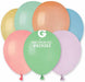 GEMAR 5" PASTEL ASST MACARON #080 100/BG