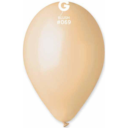 "Gemar 12" Blush Latex Balloons (50 Count)"
