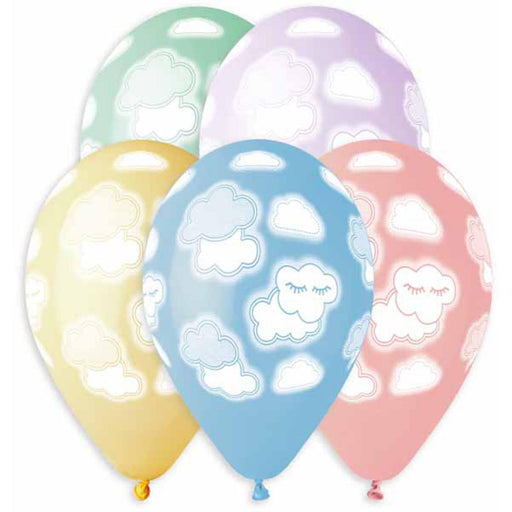 Gemar 13" Baby Clouds - 50 Balloons Per Bag.