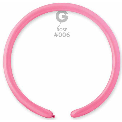 Gemar 260 Rose #006 Balloons - Pack Of 50