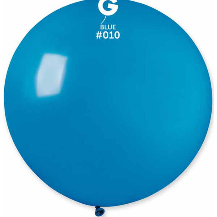 Gemar 31" Blue Balloon #010 (1/Bag)