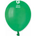 Gemar 5" Green Balloons - Pack Of 100.