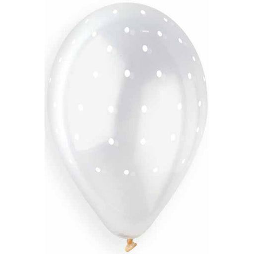 Gemar 5" Printed Chic Dots Balloons (100/Bag)