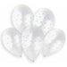 Gemar Chic Dots 13" Clear Balloons - 50/Bag