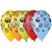 "Gemar Crazy Face S Balloons - 13" 50/Bag"