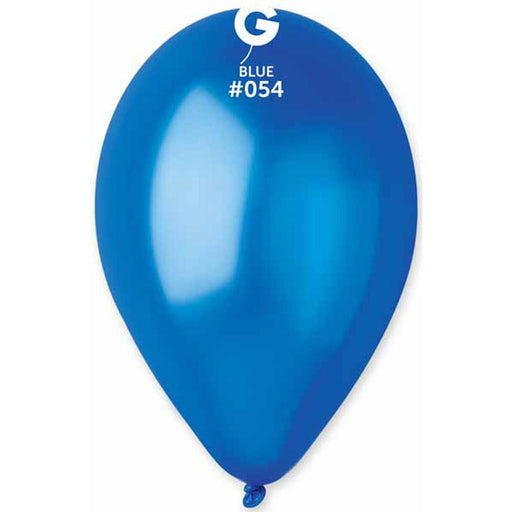 Gemar Metallic Royalblue Balloons (12", 50/Bg) #054