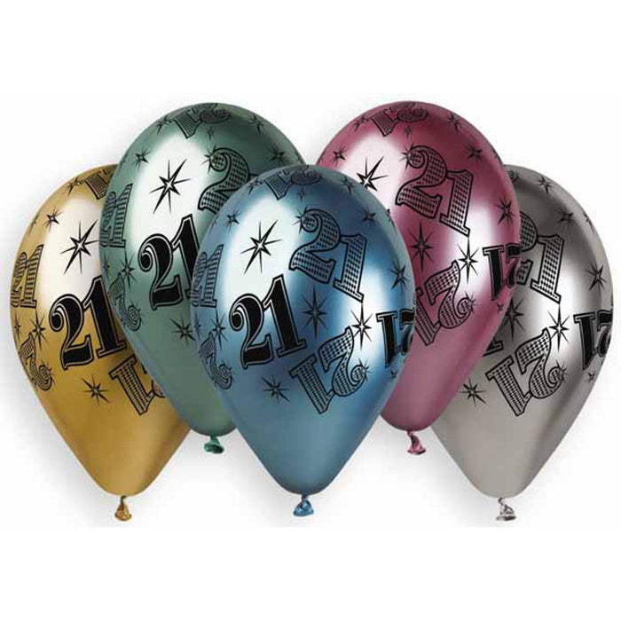 Gemar Shiny Cosmic Stars Balloon (13")