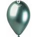 Gemar Shiny Green Latex Balloons (13", 25/Bag)