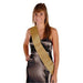 Gold Satin Diy Sash