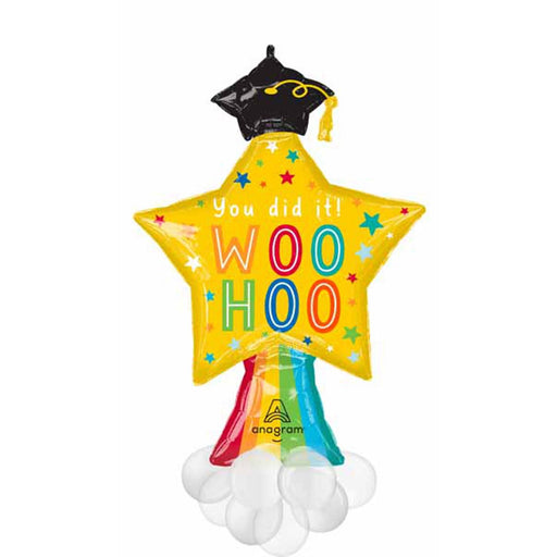 "Graduation Cap Balloon Kit - Set Of 10"