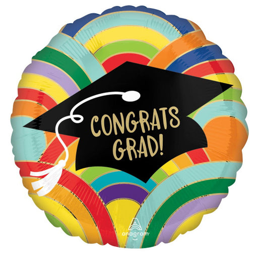 Graduation Rainbow Balloon Package - 40 Count