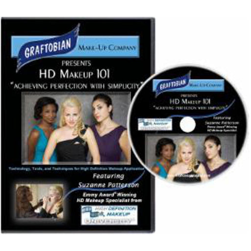 "Graftobian Makeup Demo Dvd: Master The Art Of Makeup Application!"