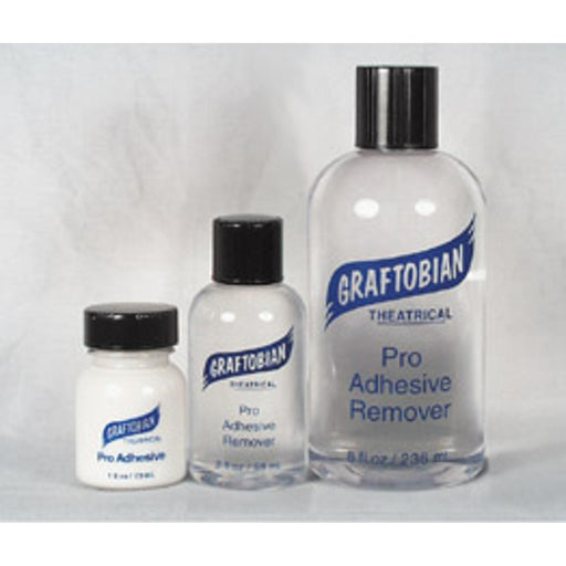 Graftobian Pro Adhesive 8Oz Bottle - Strong And Water-Resistant.