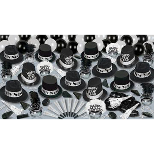 "Grand Deluxe Silver Party Set - 50 Pieces"