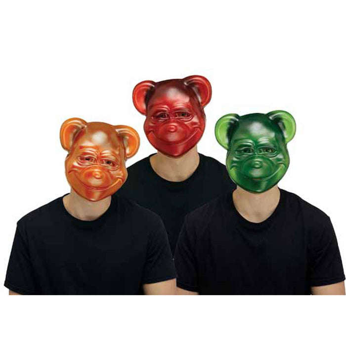 "Green Gummee Bear Mask - Adult Size"