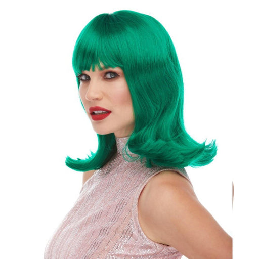 "Green Peggy Sue Wig By Wb"