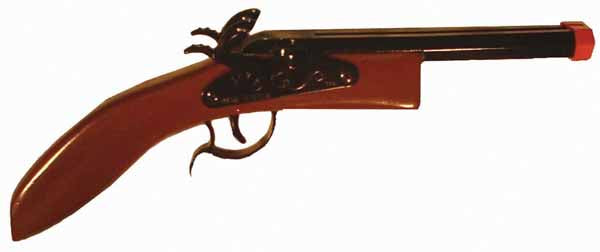 Parris Hex Double Barrel Toy Pistol