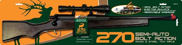 HUNTING GUN BOLT ACT ION W/SCOPE BULK