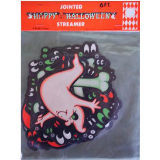 Halloween Streamer 6' (Pkgd) - Spook Up Your Celebration!