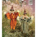 Hanging Scarecrow 36" Orange - Perfect Halloween Decoration!