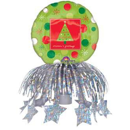 Holiday Buzz Dots Bottle Topper - 9" A60