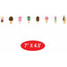 Ice Cream Streamer Tubes With Decorating Tips - 1/Pk