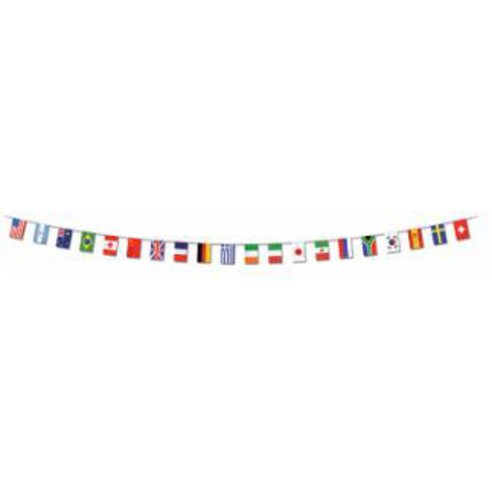 "International Flag Banner - 12"X23'"