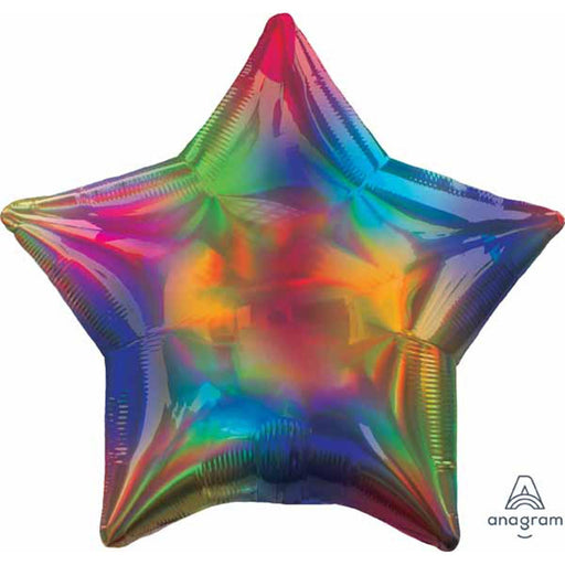 Iridescent Rainbow Star With S40 Party Pack