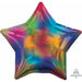 Iridescent Rainbow Star With S40 Party Pack