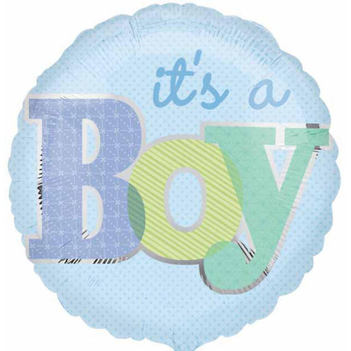 It'S A Boy 18" Vlp Balloon & Gift Set