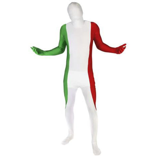 Italian Flag Morphsuit - Medium Size
