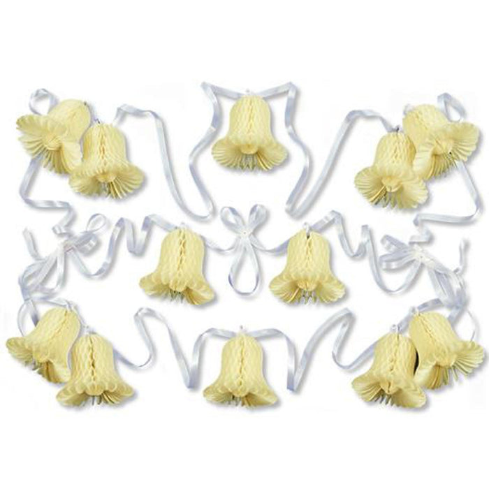 "Ivory Bell Streamer - 24 Feet"