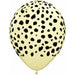 Ivory Silk Cheetah Spots 11" (50/Bg)