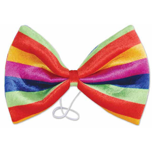 Jumbo Rainbow Bow Tie - 7½" X 11"