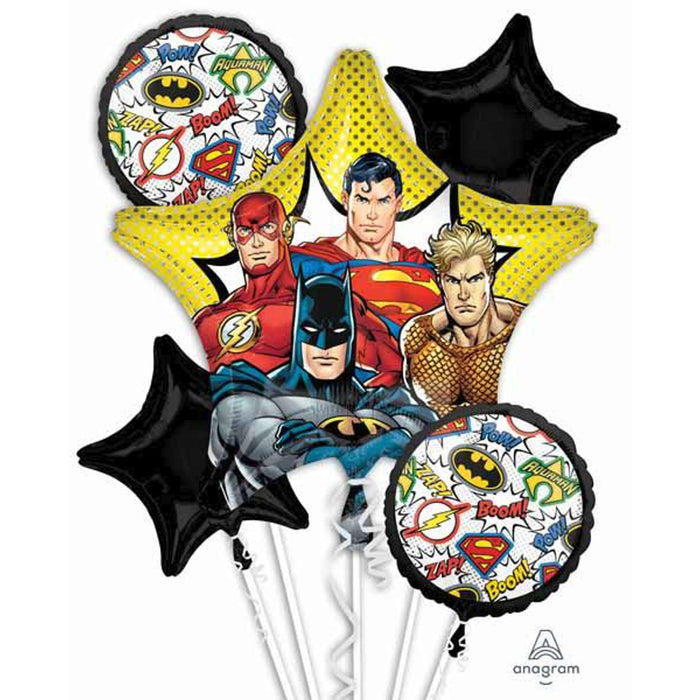 "Justice League Flower Bouquet: P76 Package"