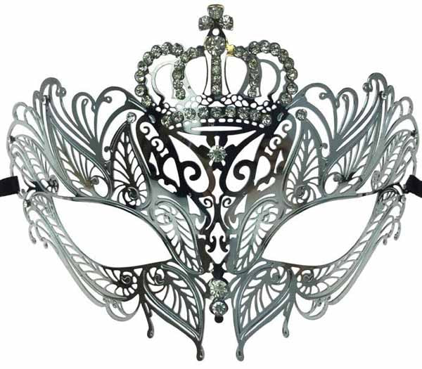 METAL MASK W/DIAMOND