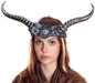 Silver Vintage Style Horned Headband