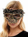 Woodland Voodoo Green Skull Half Mask