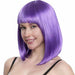 Purple Long Bob Costume Wig