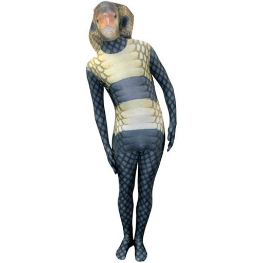 "King Cobra Costume For Kids - Morphsuit Prem Large"