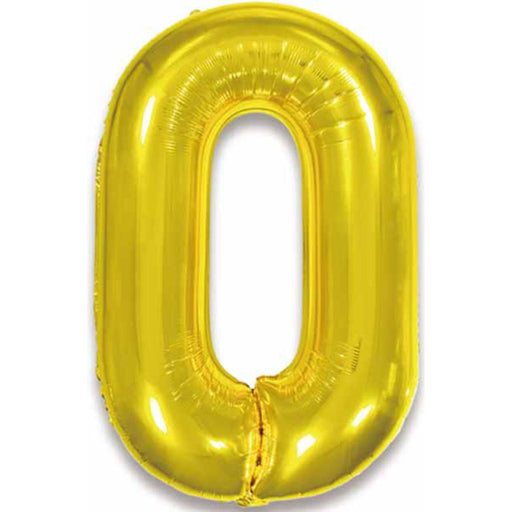 "Letter O Gold Foil Balloon (34 Inches)"