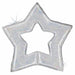 "Linking Star Silver 48" Decoration With Holo Packaging"