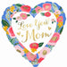 "Love You Mom Jumbo Heart Prints - P32 Package"