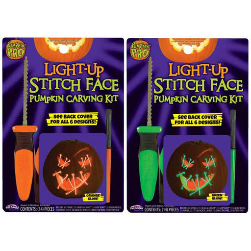 Lu Stitch Face Carving Kit - 2 Carving Styles.