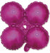 12-Inch Fuchsia Quad Arch Foil Balloon