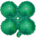 12-Inch Green Quad Arch Foil Balloon