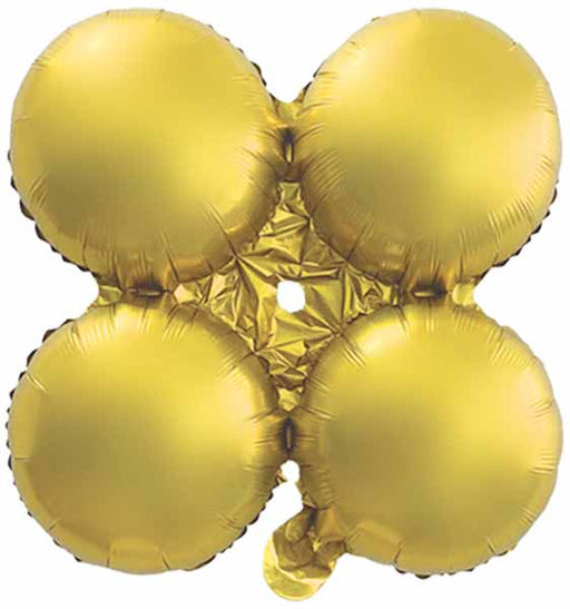 12" Matte Gold Quad Arch Foil Balloon