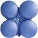 12" Matte Blue Quad Arch Foil Balloon